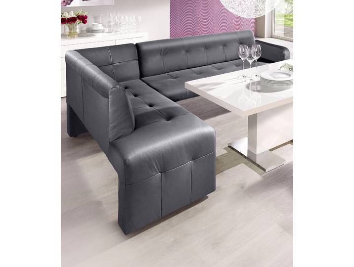 exxpo - sofa fashion Barista, bequem und elegant, hohe Bodenfreiheit Eckbank Barista bequem und elegant, hochwertige Detailverarbeitung