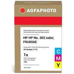 Agfaphoto, Druckerpatrone, kompatibel mit  302 mehrere Farben
