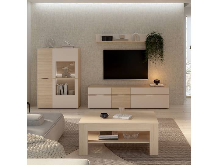 Couchtisch 110 x 46 x 60cm Braun