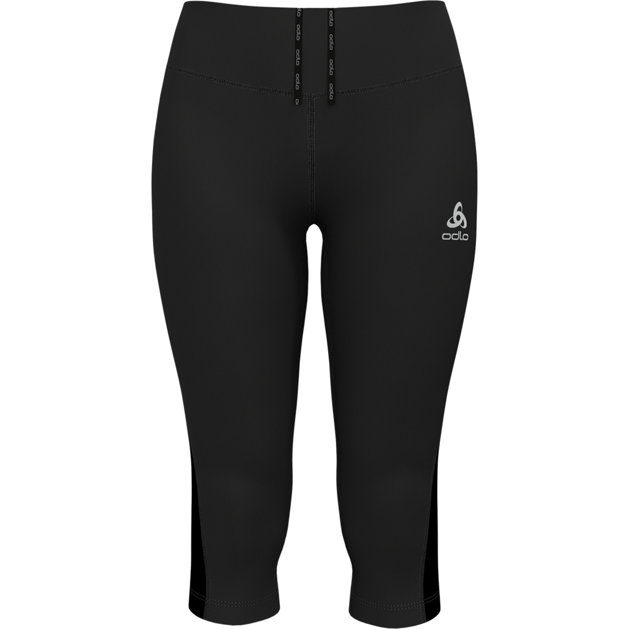 Odlo Essential Mesh 3/4 Tights Damen Laufhose schwarz Größe XS Trailrunning | Laufen Elastisch