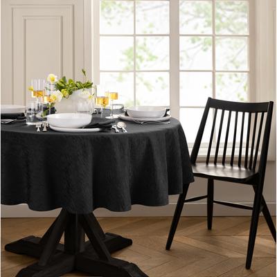 Threadmade Continental Solid Texture Water and Stain Resistant Tablecloth