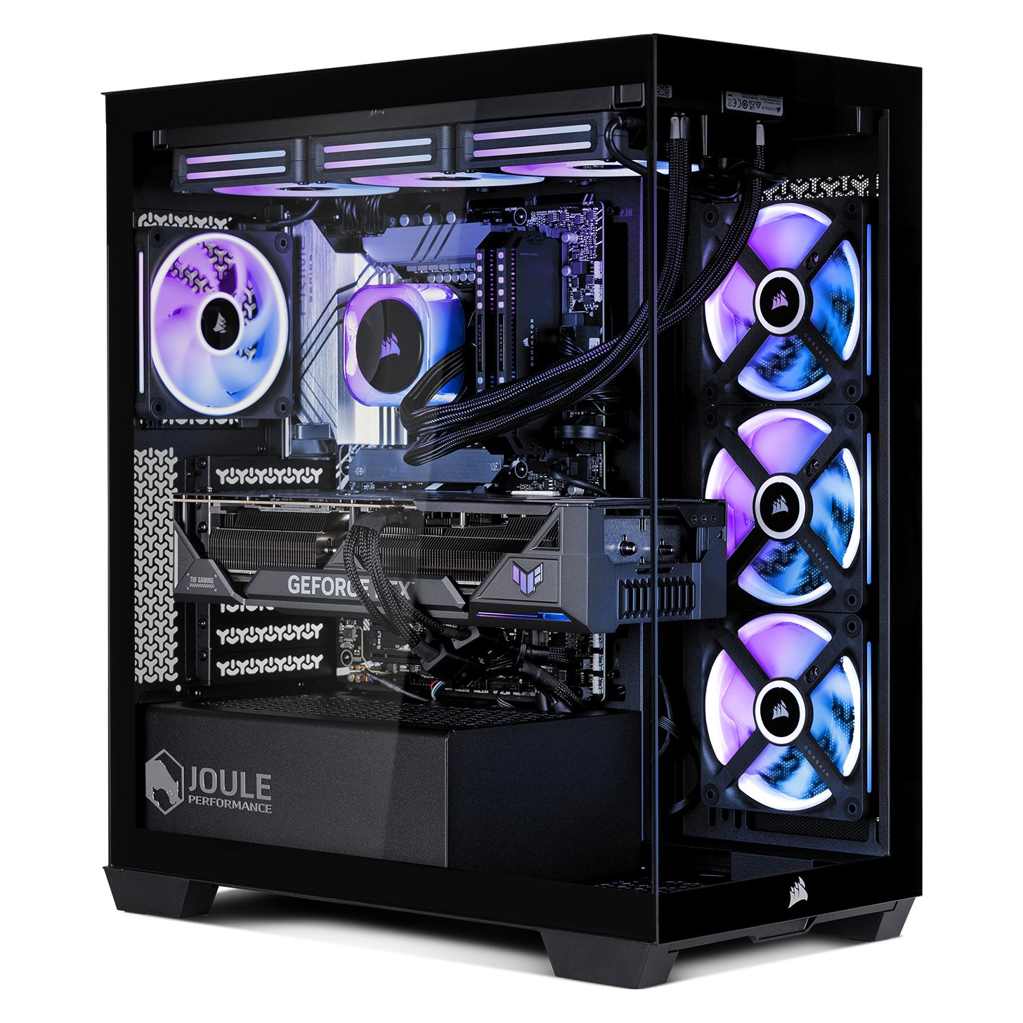 Joule Performance High End Gaming ICUE Link (4000 GB, 64 GB, AMD Ryzen 7 9800X3D, GeForce RTX 5090) (L1141781-COR35X-B-254)