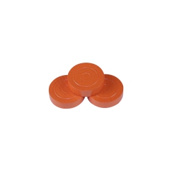 Halmakegel.com Mühlestein - Dame - Backgammonstein - 25x7mm - orange 255729