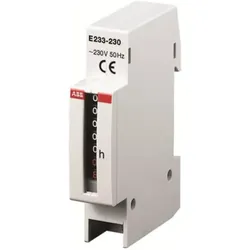 ABB, Energiemessgerät, E233-12/48 Betriebsstundenzähler 12-48VDC