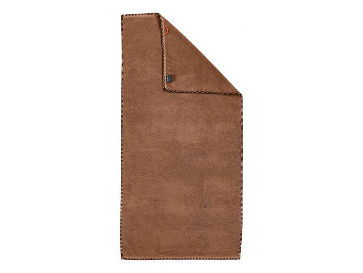 Serviette de douche Deluxe Prime 70 x 140cm Cuivre/Cognac