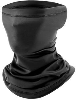 Lush Living Finds Ice Silk Cooling Face Mask UV Protection Neck Gaiter For Cycling, Fishing & Motorcycling black