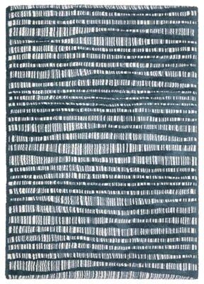 Style Haven Genoa Dashed Lines Dark Teal/ Ivory Area Rug
