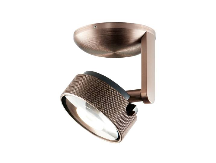 Cosmo C1 LED-Deckenspot, rosegold, CCT, 1-flg. - Light-Point - Wohnzimmer - Design - Aluminium - Einflammig