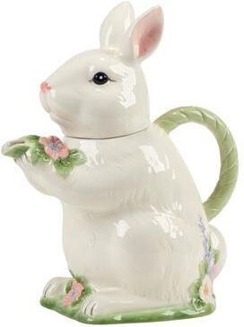 Certified International Easter Morning 3-D Bunny Cookie Jar, 32 oz. - 32 oz.