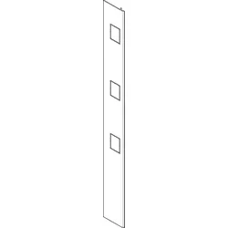 ABN GTWM14 Abschottung PVC senkrecht BH4 für 110/160mm tiefe Gehäuse