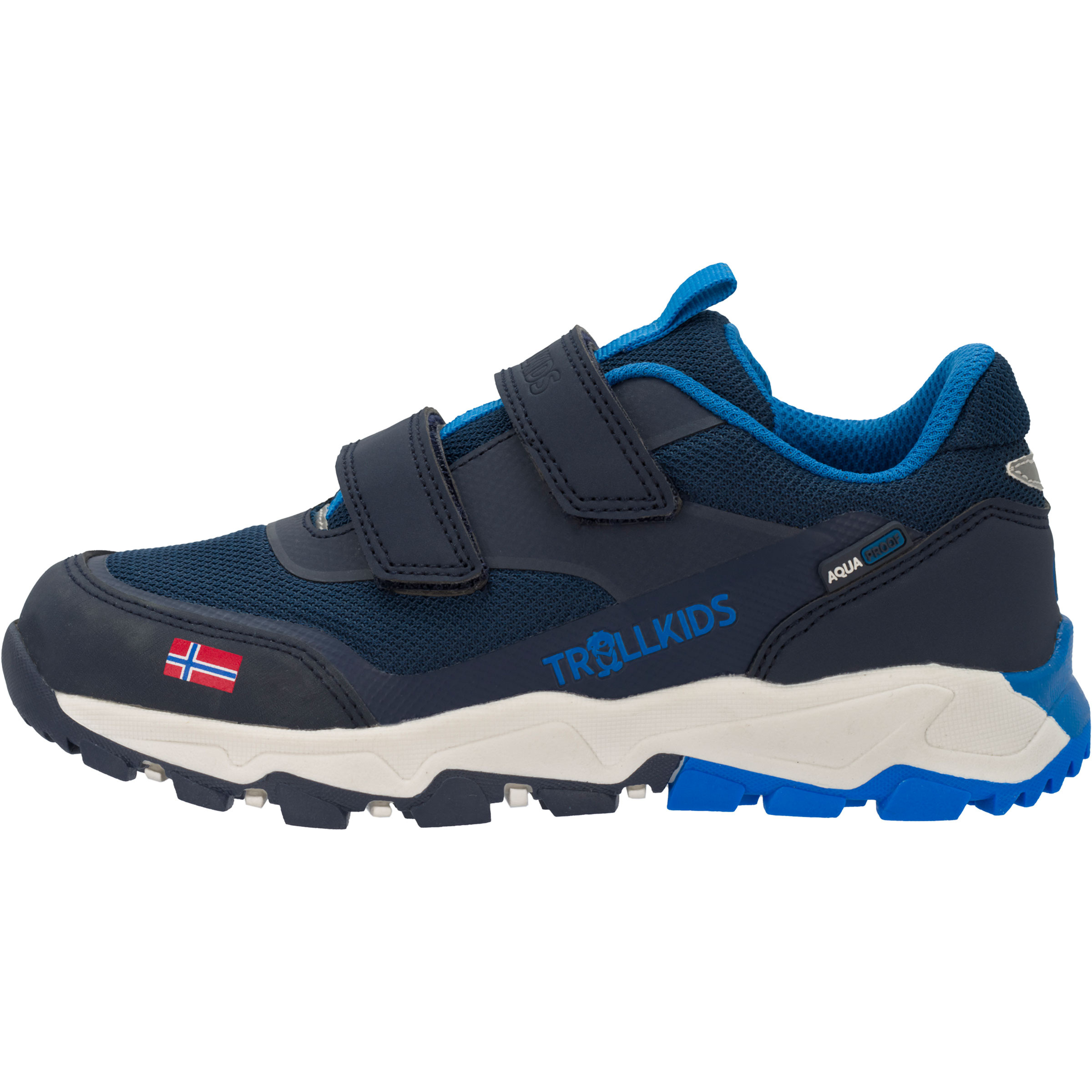 Trollkids Preikestolen Hiker Kinder Zustiegsschuhe blau Größe 29 Trekking Wasserdicht