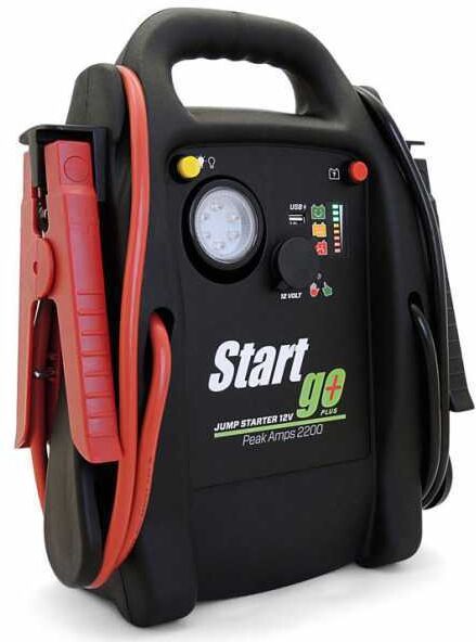 Intec Start Go Plus - Starter - tragbar mit Batterie - Anlassstrom 2200A