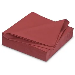 Ava 25 Servietten stoffähnlich 40x40cm Airlaid saugstark Einweg Tischservietten zum Falten Einfarbige Papierservietten für Hochzeit Geburtstag Party