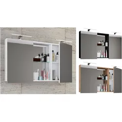 VCM, Spiegelschrank, Bad Spiegelschrank Budasi mit Ablage (112 x 12 x 59 cm)