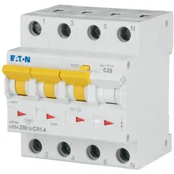 Eaton 120680 FI/LS Kombination, 25 A, 100 mA, LS-Charakteristik: C, 3p+N, FI-Charakteristik: A mRB4-25/3N/C/01-A