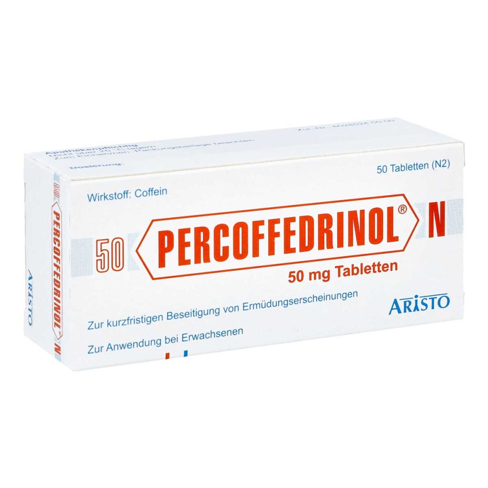 Aristo Pharma GmbH Percoffedrinol N 50mg 02756802