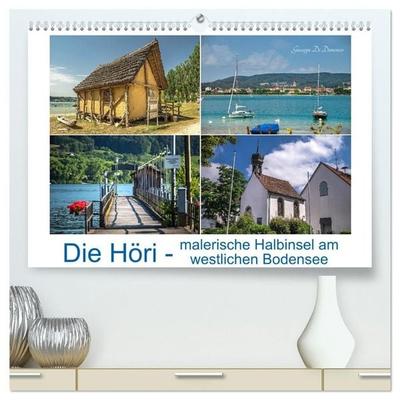 Die Höri - malerische Halbinsel am westlichen Bodensee (hochwertiger Premium Wandkalender 2027 DIN A2 quer), Kunstdruck in Hochglanz