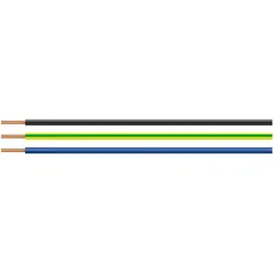 Eneroid, Kabelleitung, Installationsdraht H07V-U, 1,5 mm2, 100 m, rot (100 m)