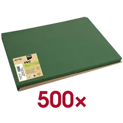 PROnappe Platzsets 500 Stück grün, 40x30 cm