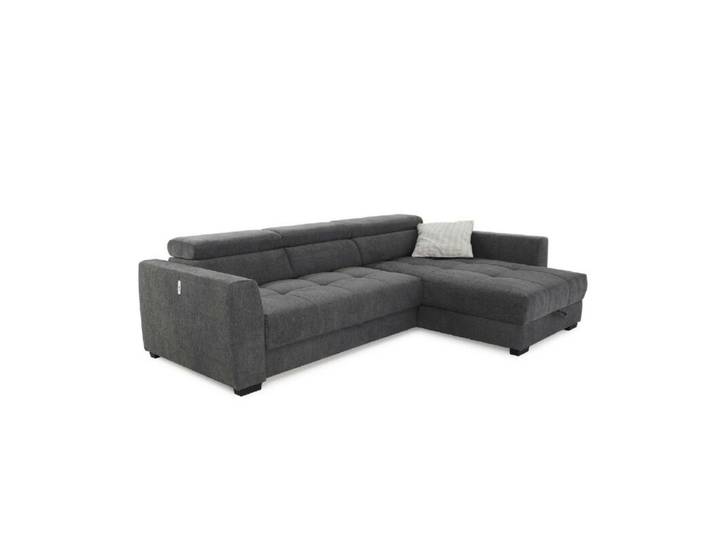 Trendstore Joanna Ecksofa inkl. USB-Anschluss, Bettkasten und Si