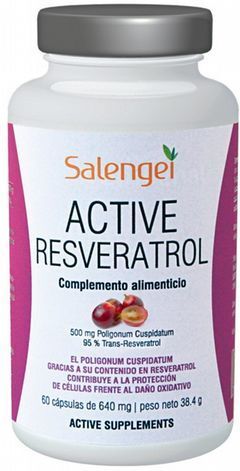 Salengei Active Resveratrol 60 Capsules 38 gr