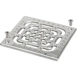 Viega Advantix Rost 560751 143 x 143 mm, Edelstahl, rutschhemmend