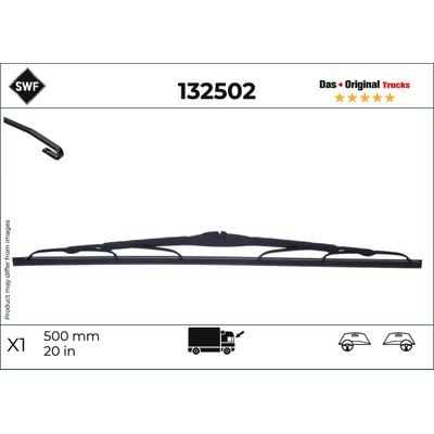 SWF Wischblatt DAS ORIGINAL TRUCKS 132502 für DAF Mercedes MAN VW RENAULT STEYR