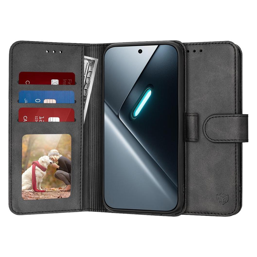 Techsuit - Diary Book - Xiaomi Poco X8 Pro - Black (Xiaomi Poco X8 Pro) (67130857)