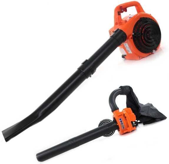 Ama AG2-BLV - Souffleur aspirateur thermique 3 en 1 - Moteur 2 temps