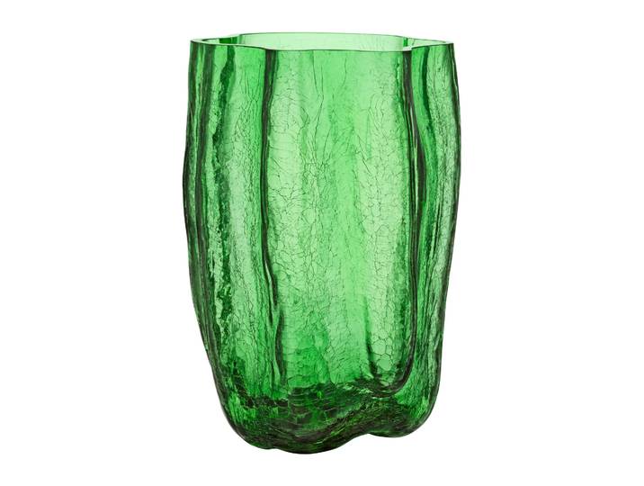 Kosta Boda Vase Crackle 37 cm Vert