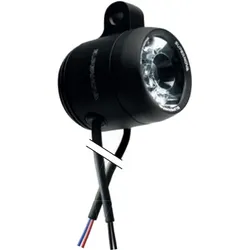 Dynamo-Scheinwerfer E3 PURE 3 upside-down ~K731, Supernova, schwarz, Stand-/Tagfahrlicht, 70 lx, Supernova, N-P3SU-MBLK