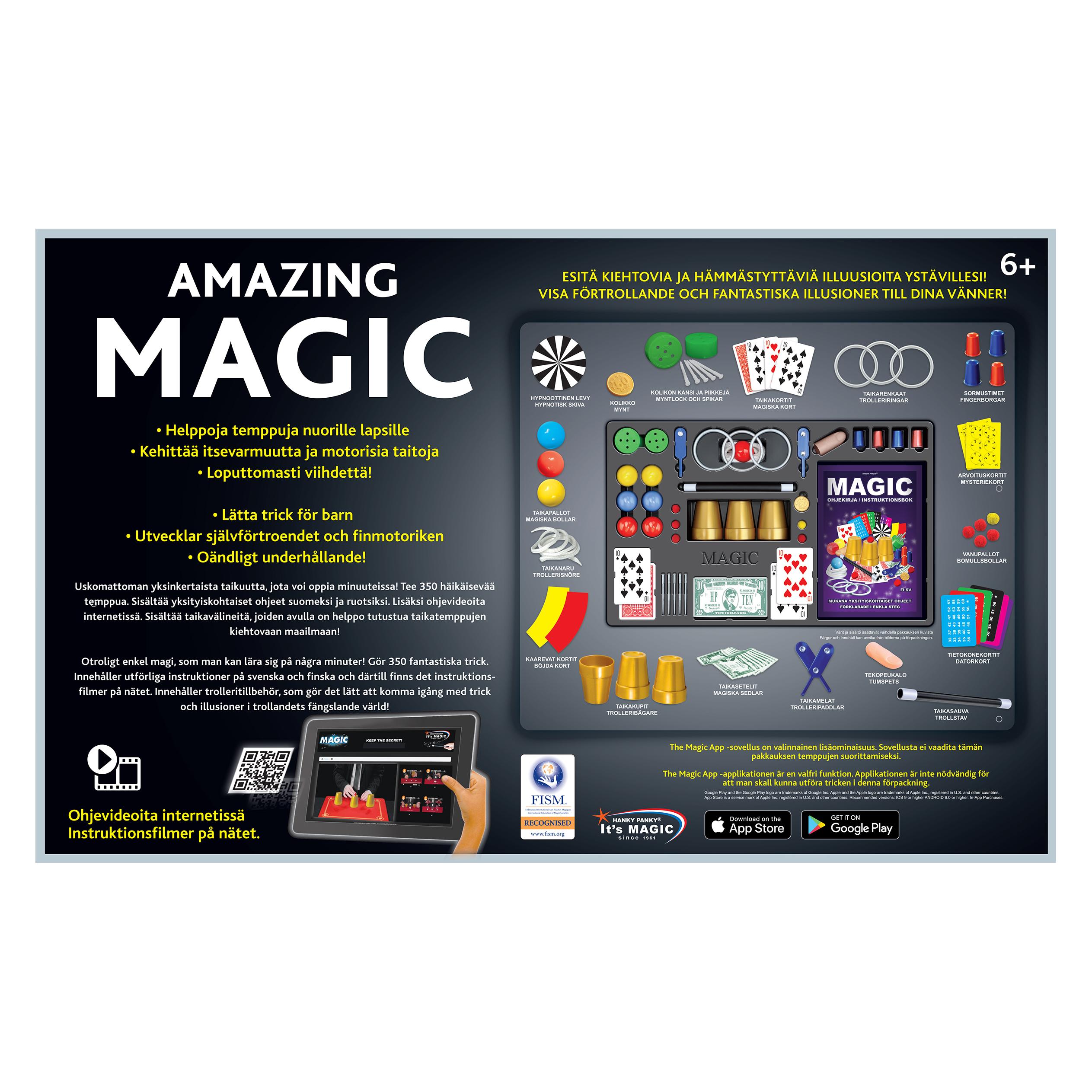 Martinex Amazing Magic -taikasetti, 350 temppua (33050052)