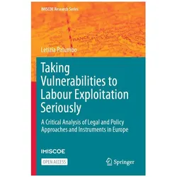 Taking Vulnerabilities to Labour Exploitation Seriously, Fachbücher