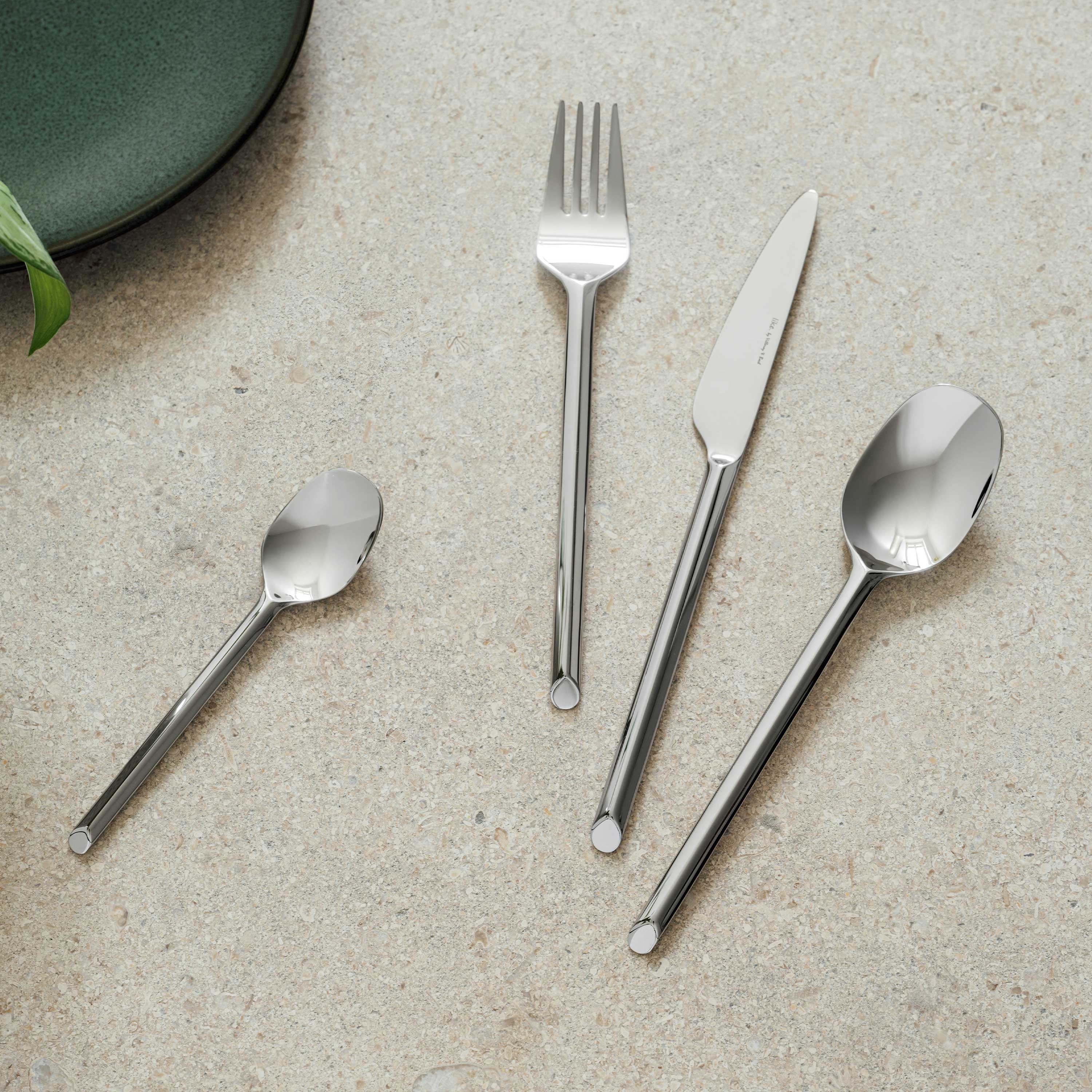 Besteck-Set "Like Besteckset", silber (silberfarben), 16, Edelstahl 18/10, LIKE. BY VILLEROY & BOCH, Essbesteck-Sets, Besteck-Set, Rostfreier und spülmaschinenfester Edelstahl silberfarben 16