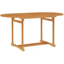 vidaXL, Gartentisch + Balkontisch, Felicie (150 x 90 x 75 cm)