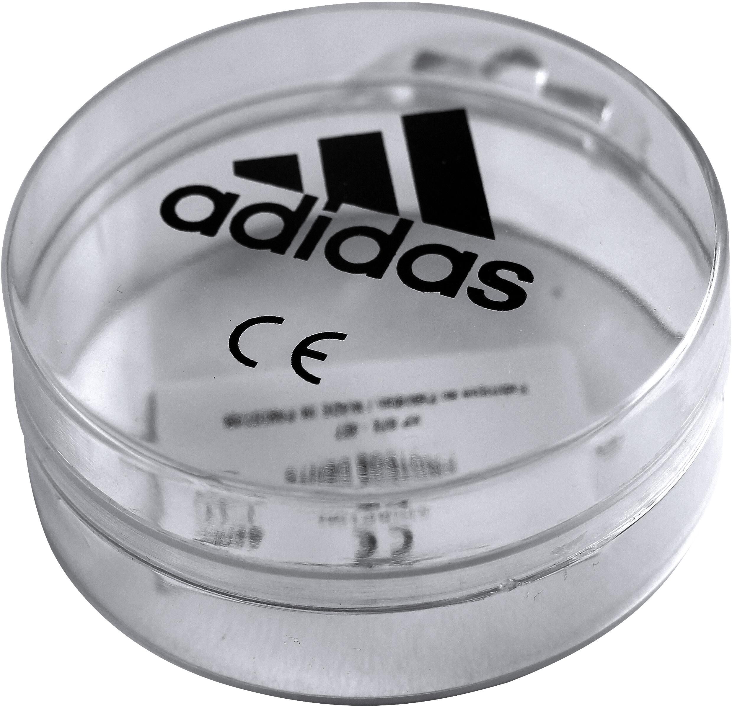 Zahnschutz ADIDAS PERFORMANCE "Mouth Guard CE", transparent, Protektoren, Silikon, Zahnschutz transparent Einheitsgröße