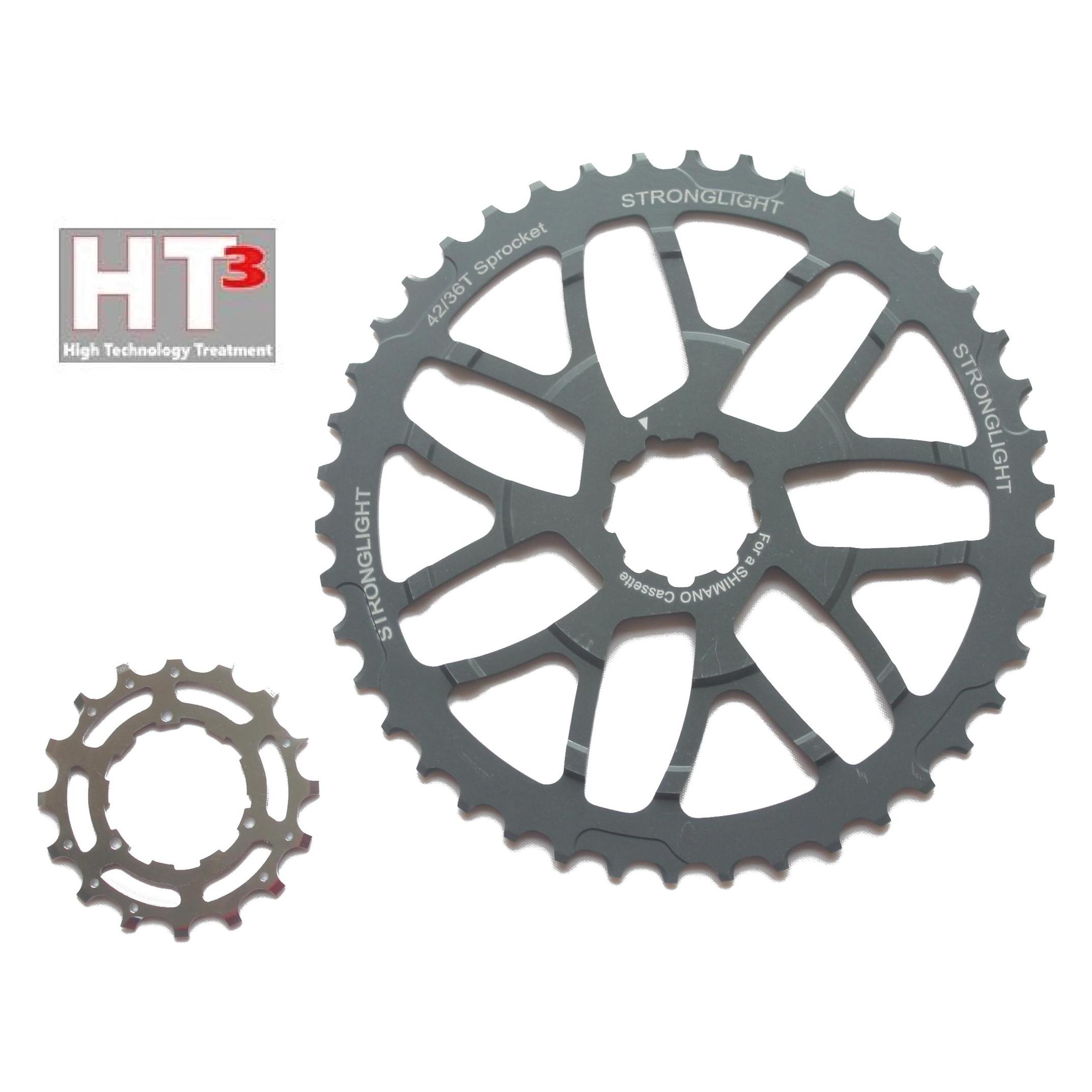 Stronglight Umbaukit für Shimano Kassette (42) (275556)