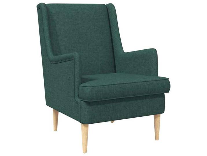 Meuble - Fauteuil - Vert - Fauteuil Vert foncé Tissu_18384