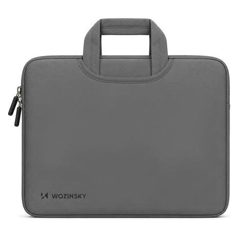 Wozinsky WNT-13G Laptoptasche (13-14 Zoll) mit ausziehbarem Neoprengriff - Grau (14", Universal) (1409315874)
