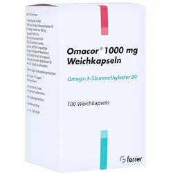 Omacor 1.000 mg Weichkapseln - Reimport 100 St