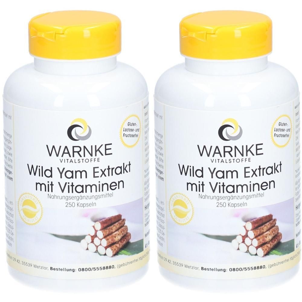 Wild YAM Extrakt Kapseln 2x 2x250 St
