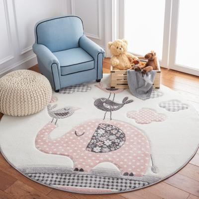 SAFAVIEH Carousel Kids Merja Elephant Rug