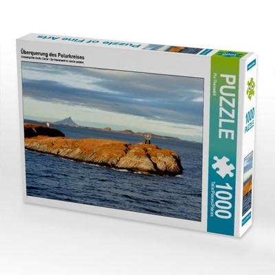 CALVENDO Puzzle Überquerung des Polarkreises 1000 Teile Puzzle quer | 1000 Teile Lege-Größe 64 × 48 cm Foto-Puzzle für glückliche Stunden