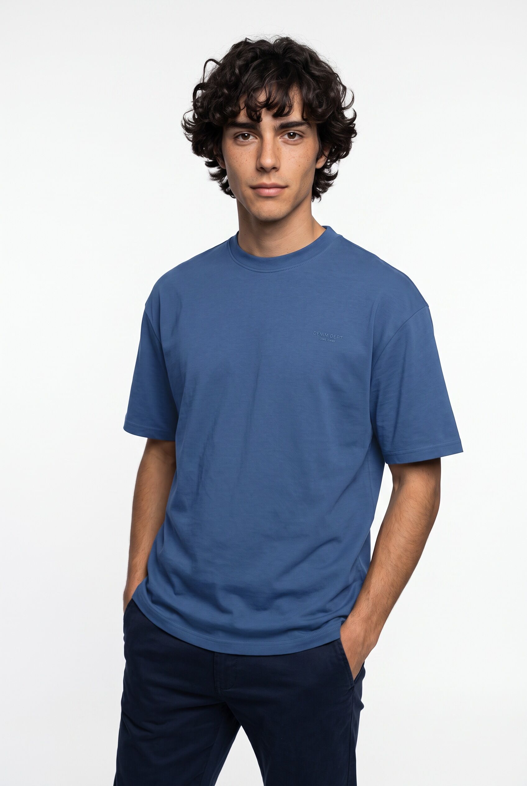 T-Shirt CARS JEANS "LOCAL T-Shirt", Herren, Gr. XXL, navy, Single Jersey, Obermaterial: 70% Baumwolle, 30% Polyester, unifarben, Basic normal, Rundhals, Shirts T-Shirt navy XXL