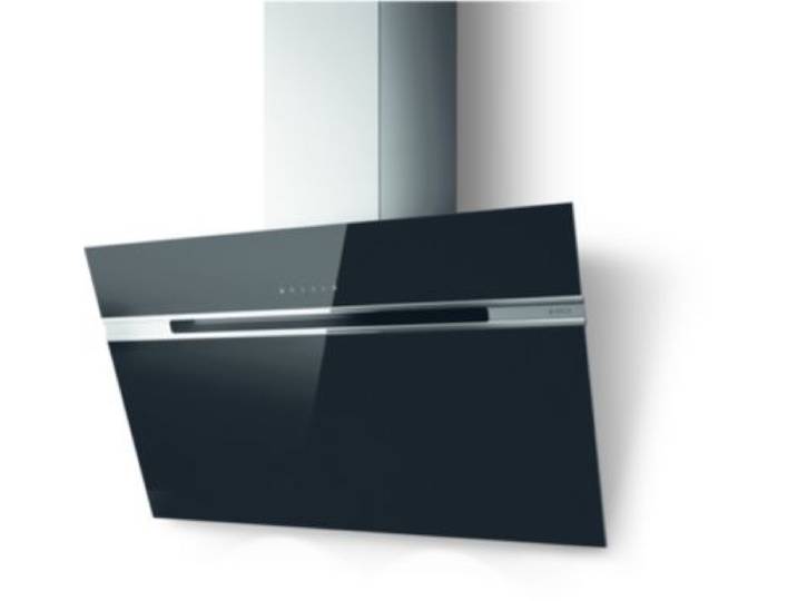 Elica - Hotte Décorative Murale Inclinée Stripe Bl/A/90/Lx