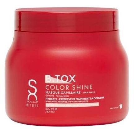 Sacha Care Rituel Color Shine B-Tox with Pomegranate Color Protection and Shine for Colored Hair (3760305357977)