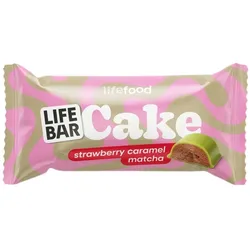 Lifebar Cake - strawberry caramel matcha 35g