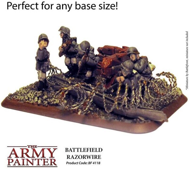 Fil barbelé 4m - Battlefield Razorwire - Army Painter