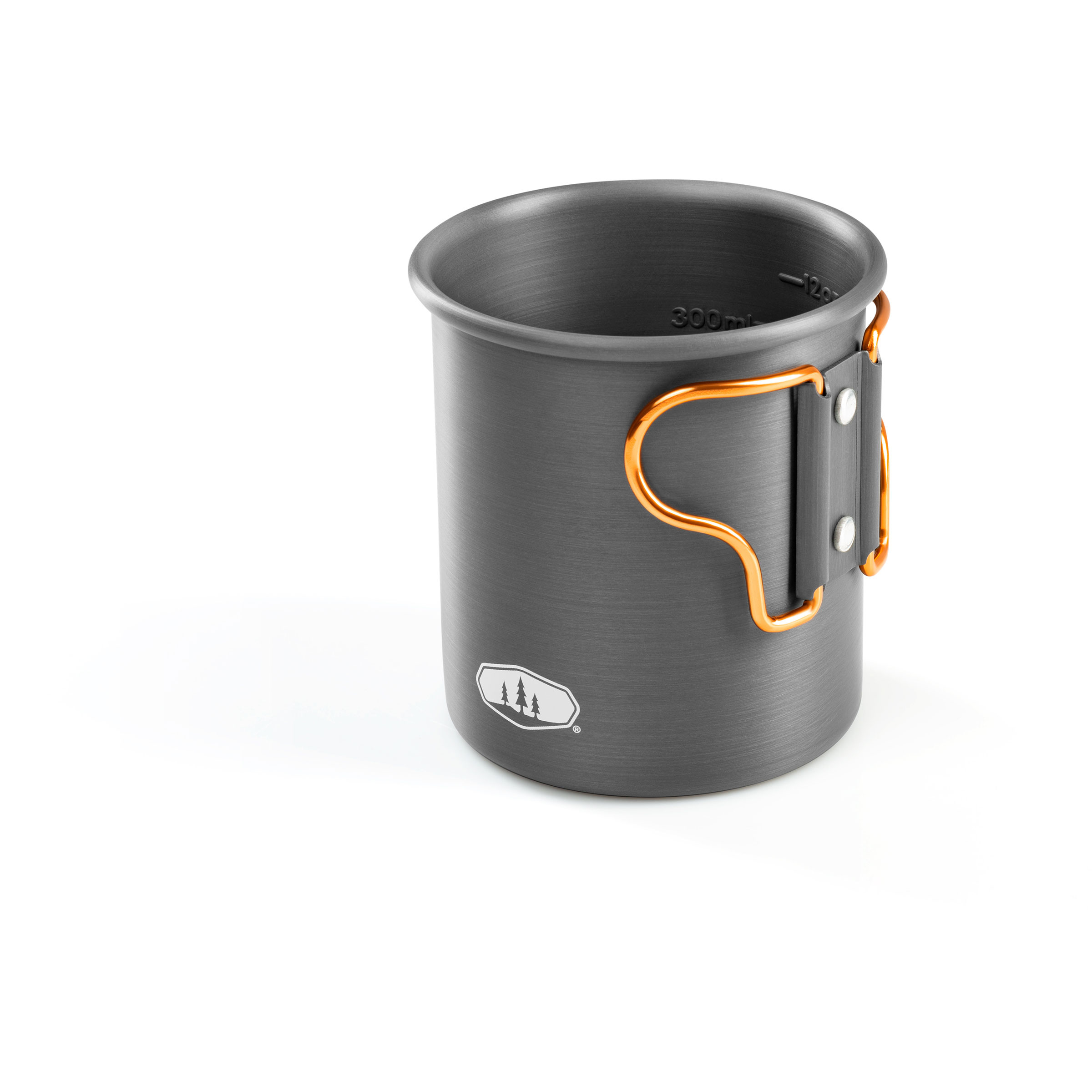 GSI Halulite 14oz Trinkbecher Campinggeschirr grau Größe 0.414L Camping