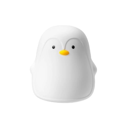 Nuby Baby-nachtlampje Pinguïn met LED-verlichting en USB-oplaadfunctie